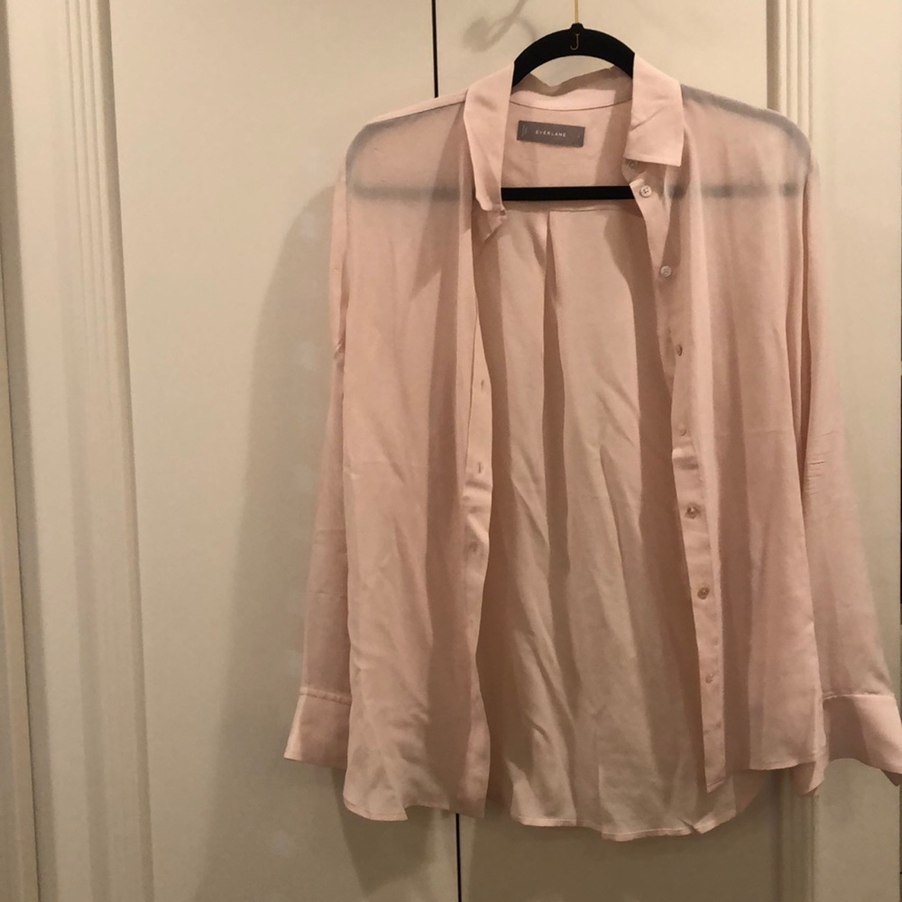 Everlane Clean Silk Relaxed Shirt - WORN ONCE!